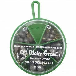 Great Lakes Tackle Water Gremlin Sinker Selector Sets 6 Great Lakes Tackle Water Gremlin Sinker Selector Sets