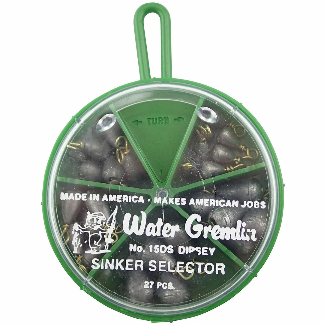 Great Lakes Tackle Water Gremlin Sinker Selector Sets 3 Great Lakes Tackle Water Gremlin Sinker Selector Sets