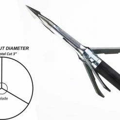 Domka Outdoors Grim Reaper Pro Series Mechanical Broadheads Hunting 5 Domka Outdoors Grim Reaper Pro Series Mechanical Broadheads Hunting