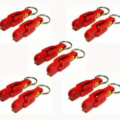 FNR Brothers Bulk Snap Weight Red Clip Trolling Gear