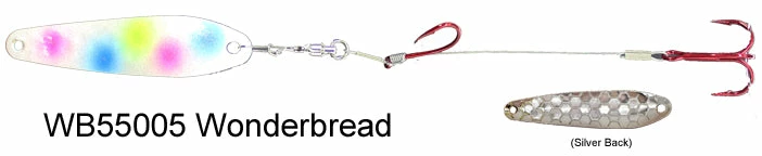 Dreamweaver Spoons Worm Burner Spoon Harness 5 Dreamweaver Spoons Worm Burner Spoon Harness