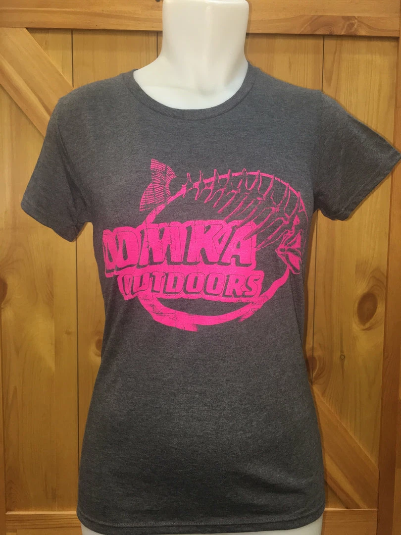 Not Specified Woman Domka Dark Grey/Pink Tee 1 Not Specified Woman Domka Dark Grey/Pink Tee