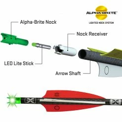 Tenpoint Alpha-Brite Lighted Nock System. Crossbows