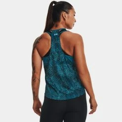 Under Armour Women's UA Iso-Chill Strappy Tank Deep Sea
