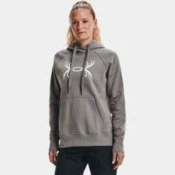 Under Armour Apparel Women's UA Rival Fleece Antler Hoodie