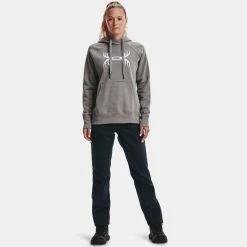Under Armour Apparel Women's UA Rival Fleece Antler Hoodie