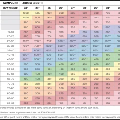 Lancaster Black Eagle Outlaw Arrows 6 Pack Hunting