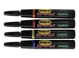 Spike-It Dip-n-Glow Markers 4 Pack Lure Making 1 Spike-It Dip-n-Glow Markers 4 Pack Lure Making