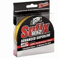 Sufix 832 Advanced Superline Hi-Vis Yellow