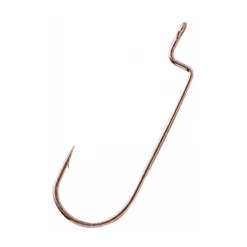 Domka Outdoors Fishing Gamakatsu Offset Shank Worm RB