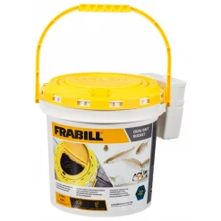 Plano Tackle Boxes/Bait Storage Frabill Insulated Dual Bait Bucket With Aerator