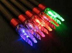 Kinsey's Archery Products Inc. Arrow Components GWS Pro Hunter Afterburn Lighted Crossbow Nocks-3 Pack
