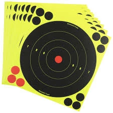 Kinsey's Birchwood Shoot-N-C Target Bullseye 12in. 5pk Archery Tools