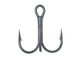 VMC Hooks Round Bend Treble - Short Shank (7pcs) 1 VMC Hooks Round Bend Treble - Short Shank (7pcs)