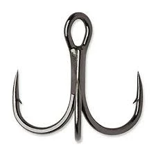 VMC Hybrid 1X Strong Treble Short Shank (4pcs) Hooks