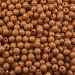 Domka Outdoors Opaque Brown Beads