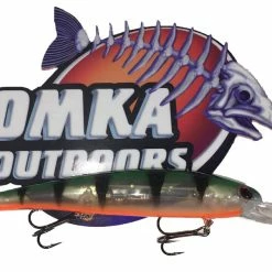 Custom Green Perch Bandit Custom Crank Baits