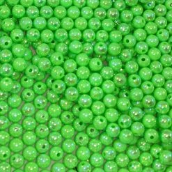 Domka Outdoors Pearl Opaque Lime Beads