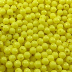 Domka Outdoors Opaque Yellow Beads