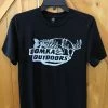 Domka Outdoors Domka Apparel Domka Black Tee Deer/Fish Logo