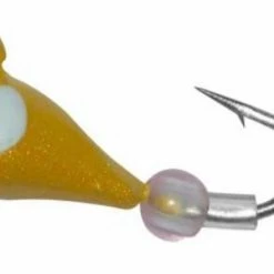 K&E Tackle Pelkie Yellow Dots #14 Tungsten Jigs