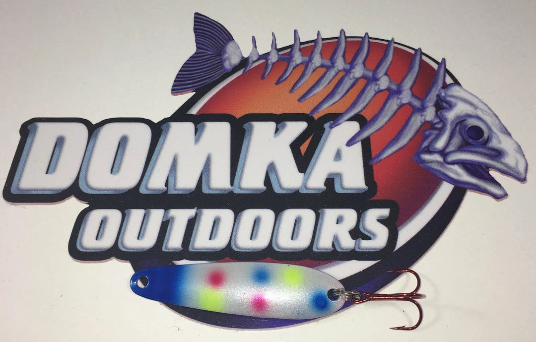 Domka Outdoors 2 1/4" Trolling Spoon 4 Domka Outdoors 2 1/4" Trolling Spoon