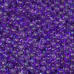 Domka Outdoors Transparent Pearl Purple Beads