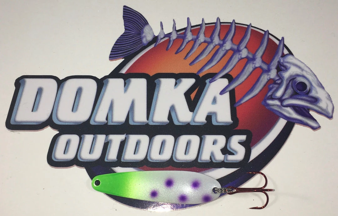 Domka Outdoors 2 1/4" Trolling Spoon 12 Domka Outdoors 2 1/4" Trolling Spoon