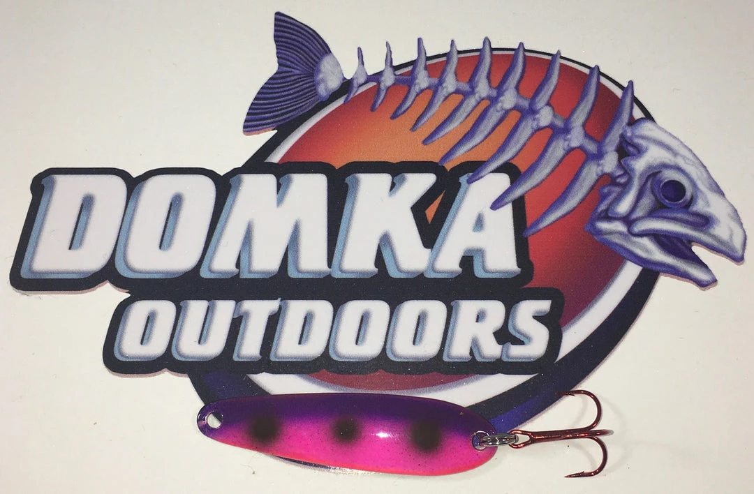 Domka Outdoors 2 1/4" Trolling Spoon 18 Domka Outdoors 2 1/4" Trolling Spoon