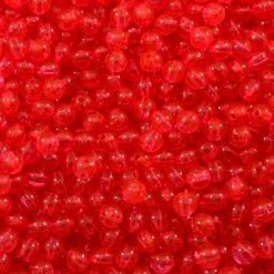 Domka Outdoors Transparent Cerise Beads