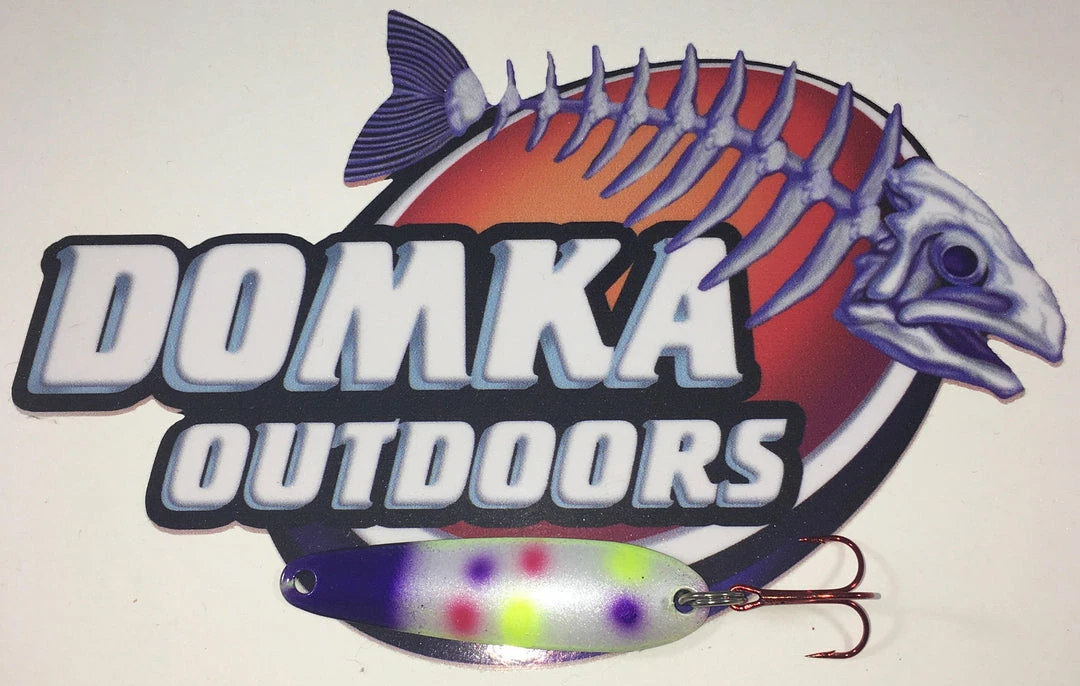 Domka Outdoors 2 1/4" Trolling Spoon 9 Domka Outdoors 2 1/4" Trolling Spoon