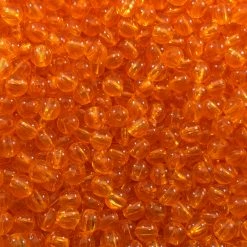 Domka Outdoors Transparent Orange Beads