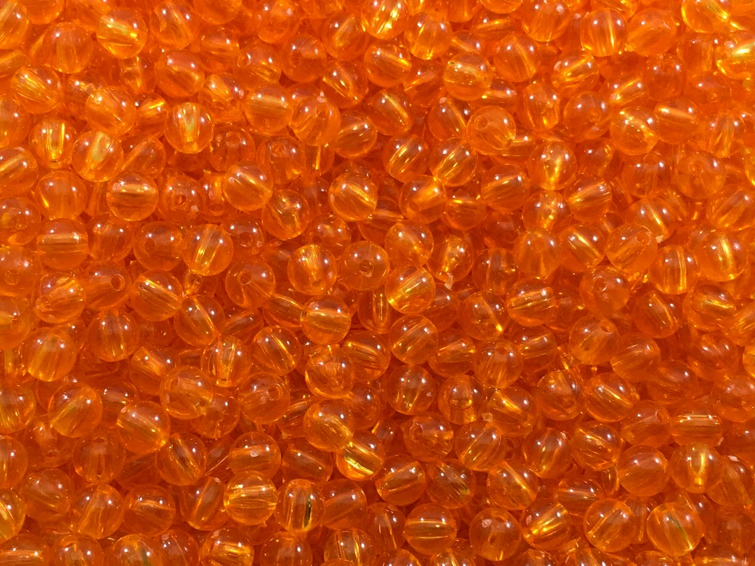 Domka Outdoors Transparent Orange Beads 1 Domka Outdoors Transparent Orange Beads