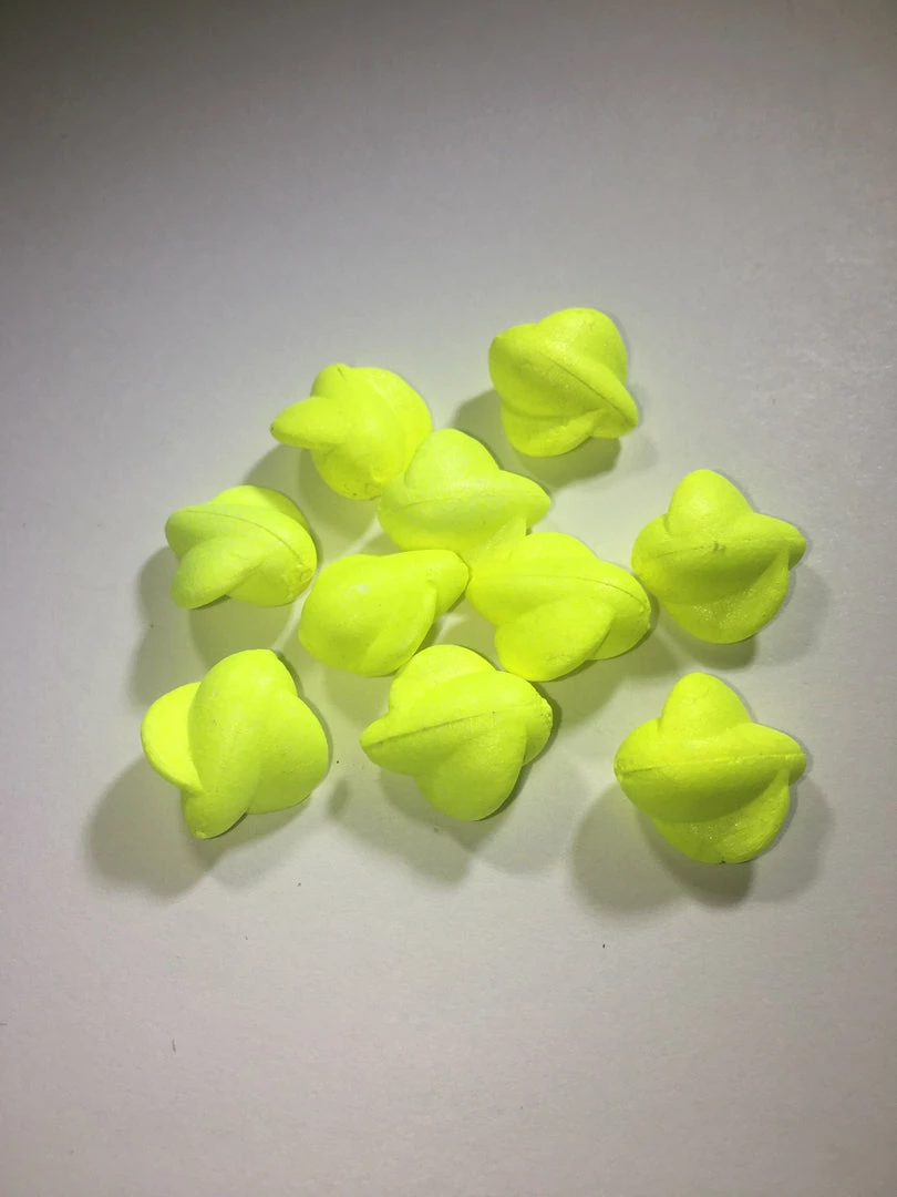 Not Specified Spin Floats Chartreuse 1 Not Specified Spin Floats Chartreuse