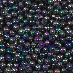 Domka Outdoors Pearl Opaque Black Beads