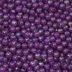 Domka Outdoors Pearl Opaque Purple Beads
