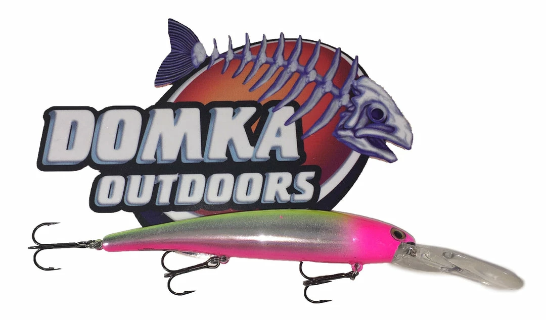 Domka Chrome Pink Lemonade Bandit Custom Crank Baits 1 Domka Chrome Pink Lemonade Bandit Custom Crank Baits