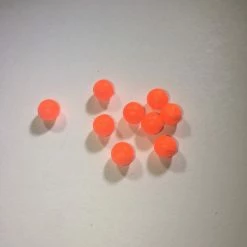 Micro Ball Floats Fl Orange Terminal Tackle