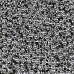 Domka Outdoors Metallic Silver Beads