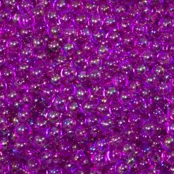 Domka Outdoors Transparent Pearl Raspberry Beads