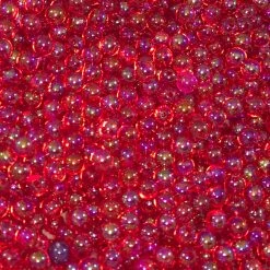 Domka Outdoors Transparent Pearl Red Beads