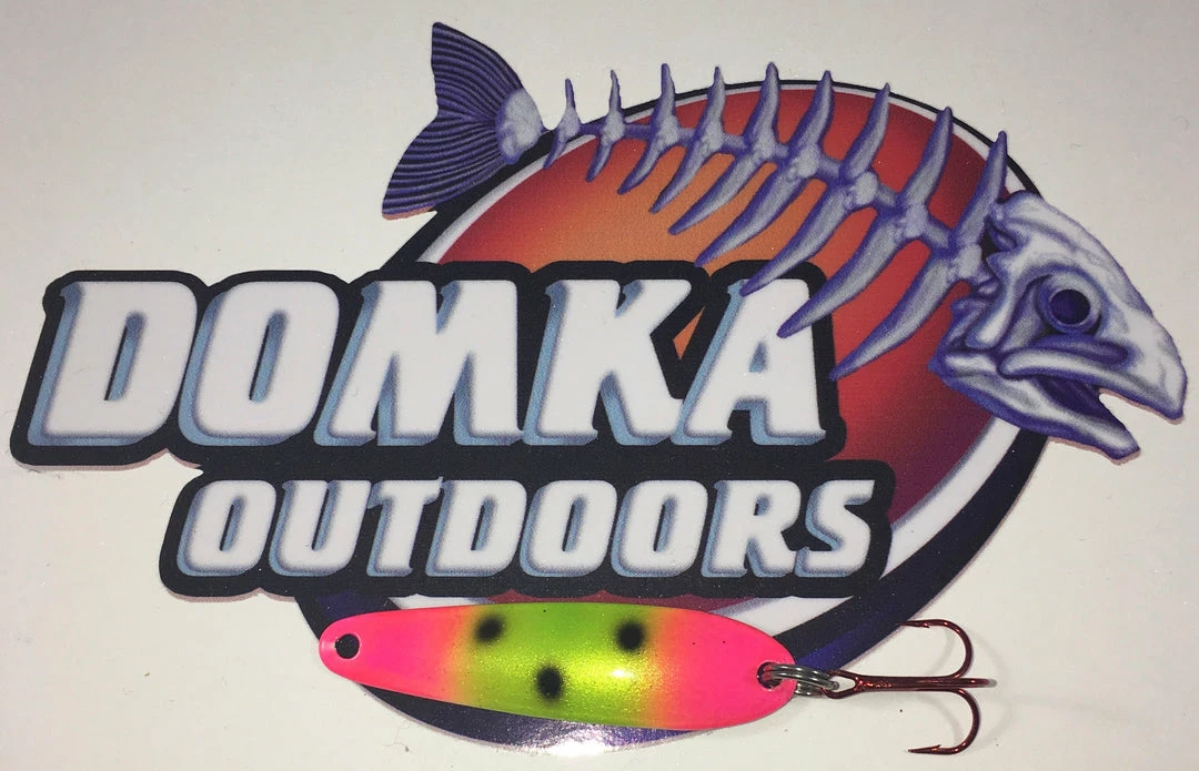 Domka Outdoors 2 1/4" Trolling Spoon 15 Domka Outdoors 2 1/4" Trolling Spoon