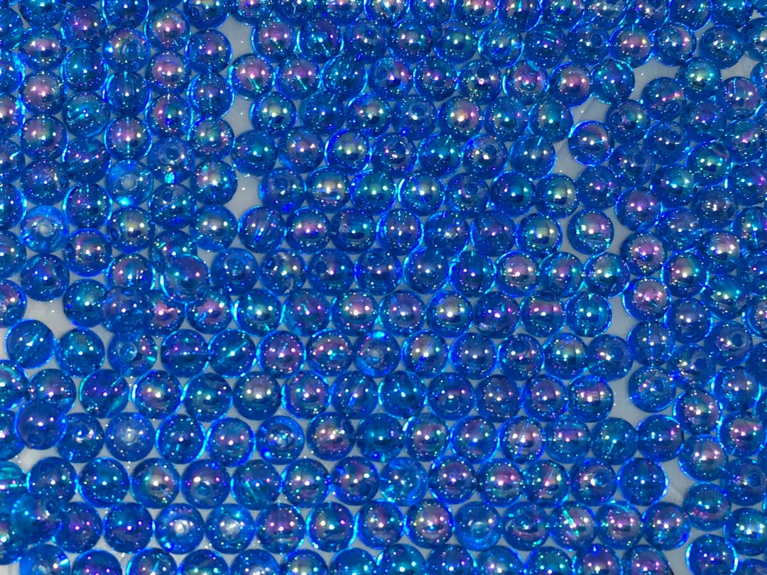 Domka Outdoors Transparent Pearl Blue Beads 1 Domka Outdoors Transparent Pearl Blue Beads