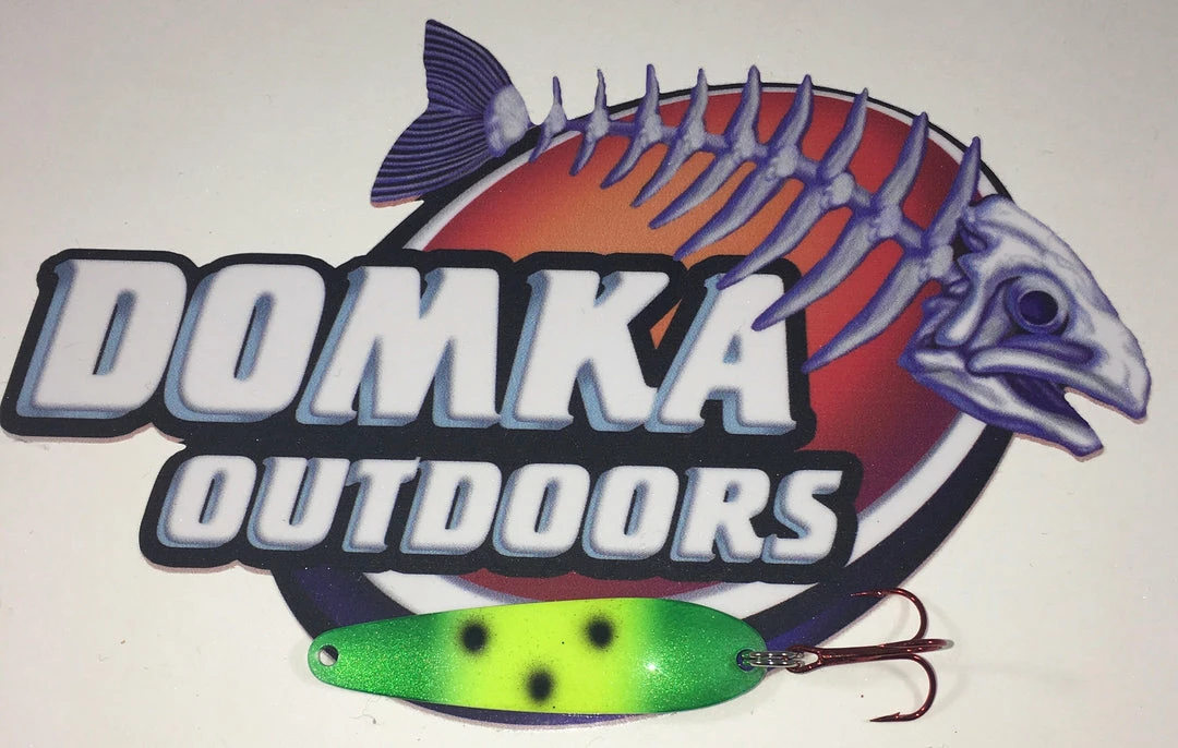 Domka Outdoors 2 1/4" Trolling Spoon 7 Domka Outdoors 2 1/4" Trolling Spoon