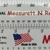 MNR Products Measurett N Release Adhesive Backed Fish Ruler