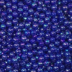 Domka Outdoors Pearl Opaque Cobalt Blue Beads