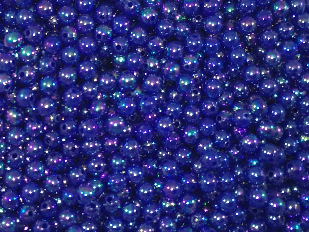 Domka Outdoors Pearl Opaque Cobalt Blue Beads 1 Domka Outdoors Pearl Opaque Cobalt Blue Beads