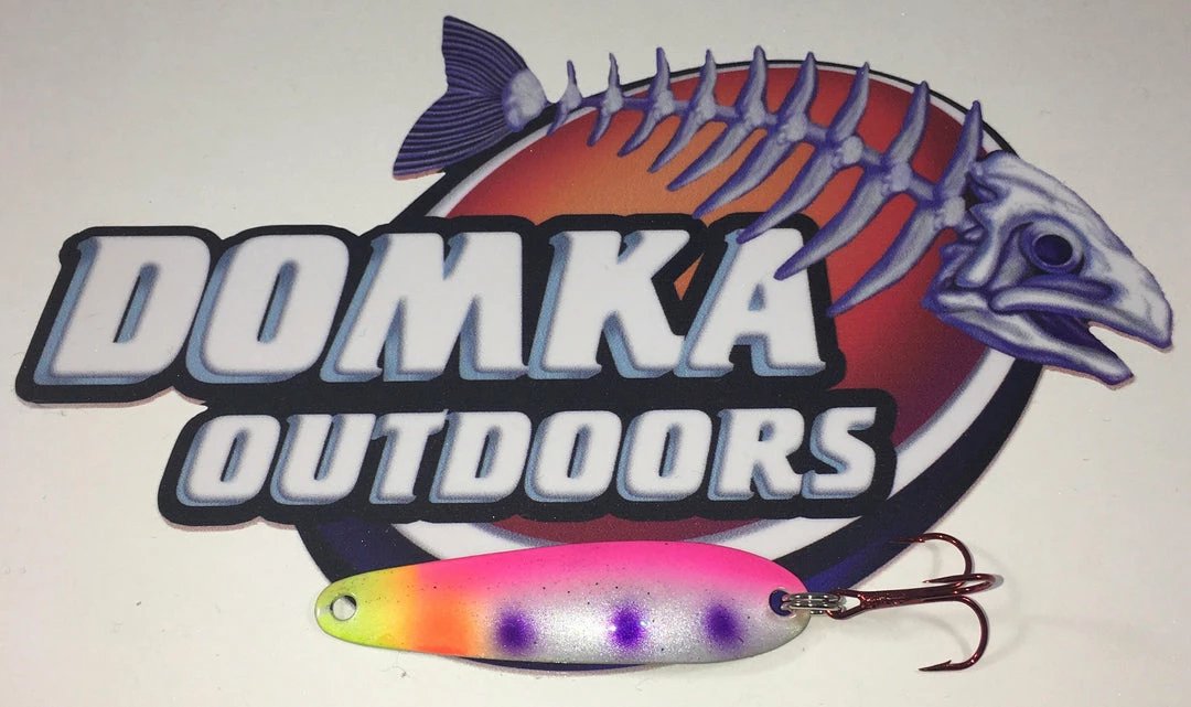 Domka Outdoors 2 1/4" Trolling Spoon 5 Domka Outdoors 2 1/4" Trolling Spoon