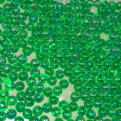 Domka Outdoors Transparent Emerald Green Beads