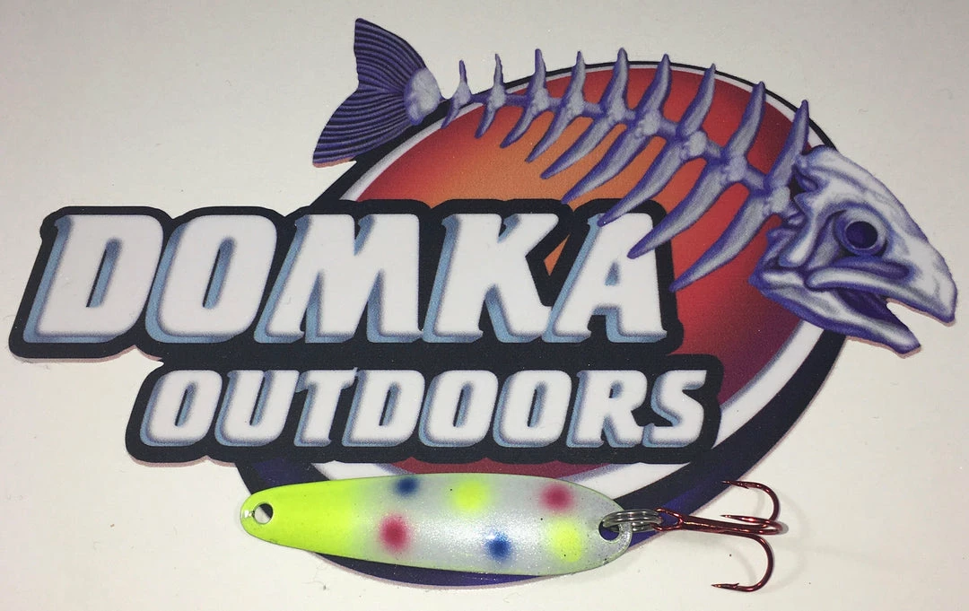 Domka Outdoors 2 1/4" Trolling Spoon 6 Domka Outdoors 2 1/4" Trolling Spoon